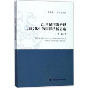 21世纪治理现代化中的国际法新思路 法学理论 黄颖 新华正版