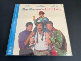 美版 三个奶爸一个娃2 1990 LD镭射影碟 THREE MEN AND A LITTLE LADY