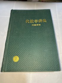 代数学辞典 问题解法 上