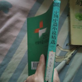 2003中国中篇小说精选，上册