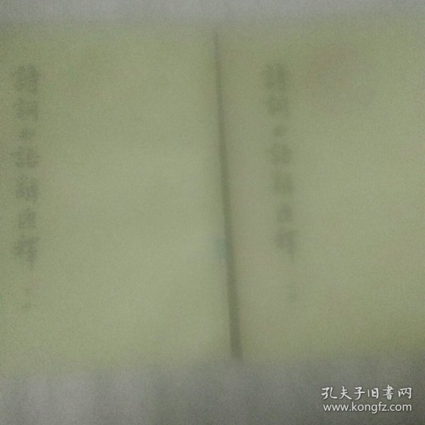 诗词曲语辞汇释 上下册 有章