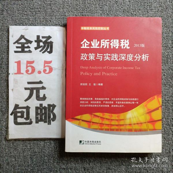 中翰税务风险控制丛书：企业所得税政策与实践深度分析（2013版）