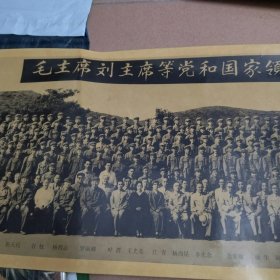 毛主席刘主席等国家领导人检阅北京济南军事训练合影1964年
