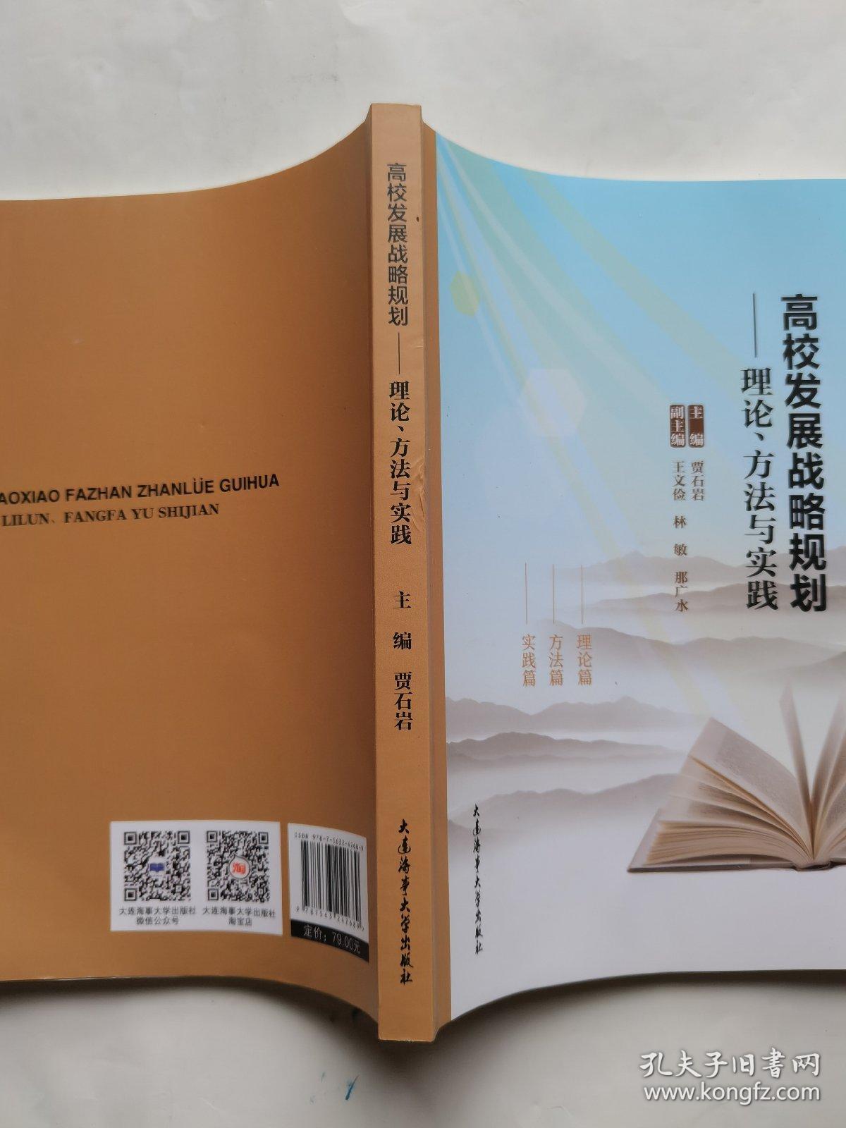 高校发展战略规划理论方法与实践