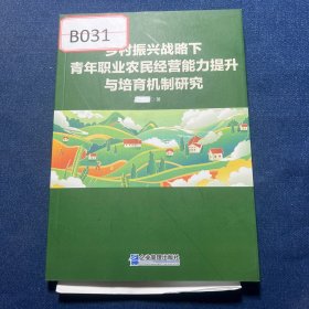 乡村振兴战略下青年职业农民经营能力提升与培育机制研究