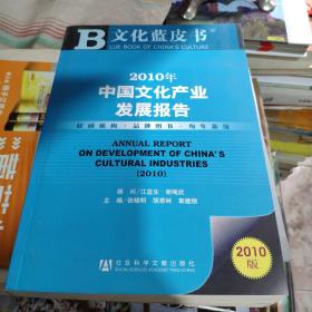 文化蓝皮书2010年中国文化产业发展报告