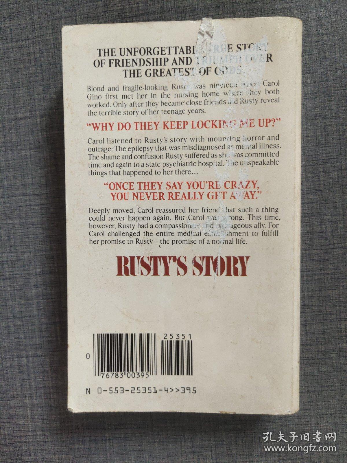 RUSTY'S STORY BY CAROL GINO