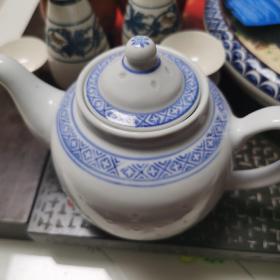 景德镇陶瓷  玲珑杯 玲珑茶壶  日本回流