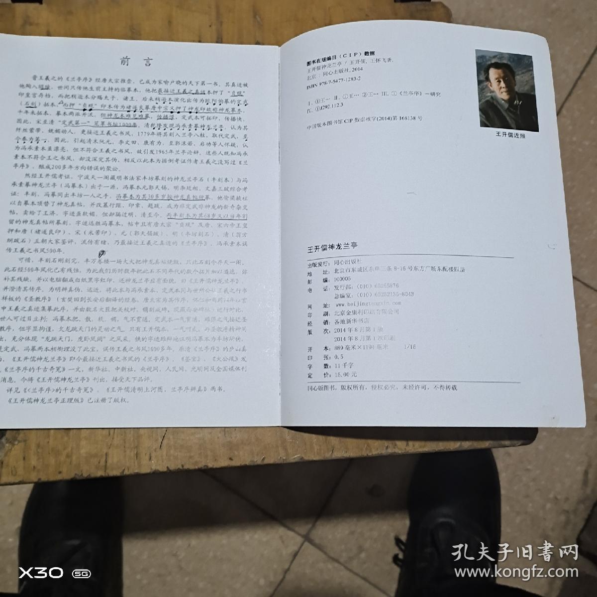 点击查看原图 王开儒神龙兰亭序