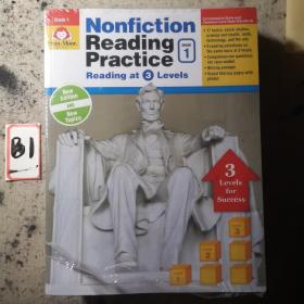 非虚构类文学阅读练习。英文原版Nonfiction Reading Practice美国加州教材（1-6）全6册