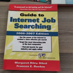 Guide to Internet Job Searching 2006-2007 Edition