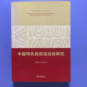 中国特色政府法治论研究