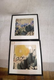 字画花朵实物图片按图发货一起拍