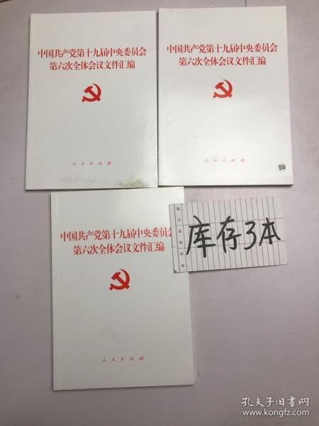 中国共产党第十九届中央委员会第六次全体会议文件汇编（2021年六中全会文件汇编）