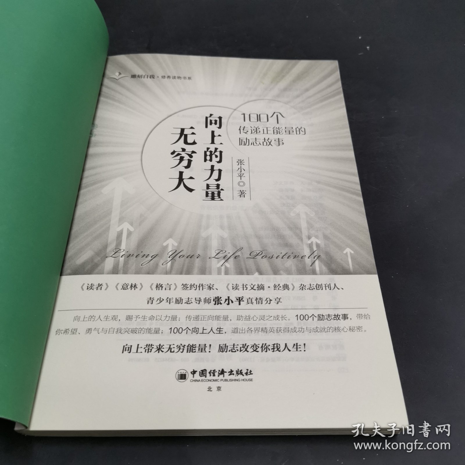 向上的力量无穷大：100个传递正能量的励志故事