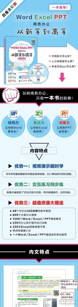 Word Excel PPT商务办公从新手到高手 白金全彩版