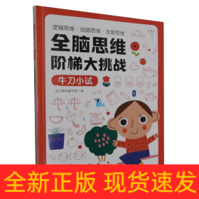 全脑思维阶梯大挑战（全5册）逻辑思维训练 创意思维训练 发散思维训练 3-4-5-6岁