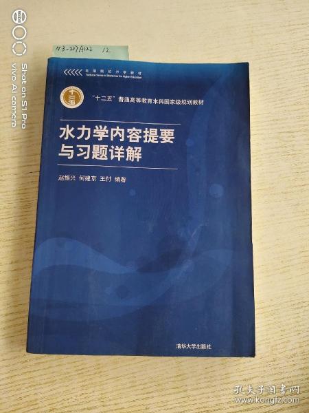 高等院校力学教材：水力学内容提要与习题详解