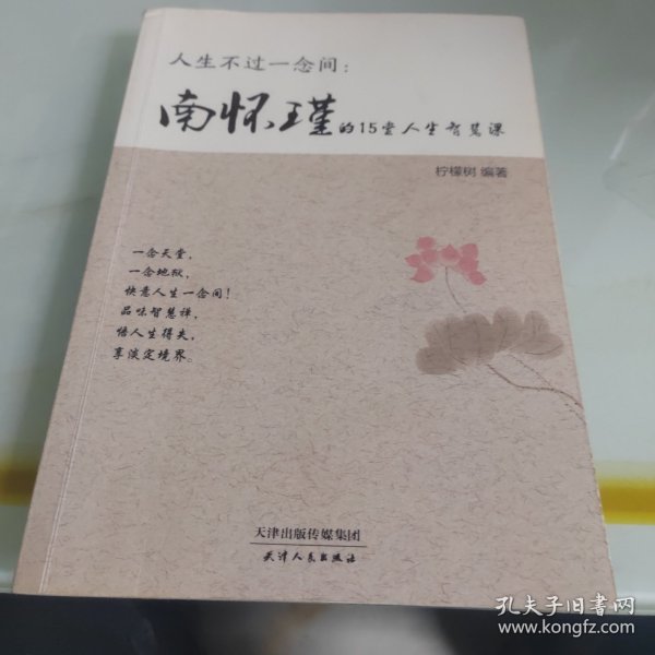 人生不过一念间 : 南怀瑾的15堂人生智慧课