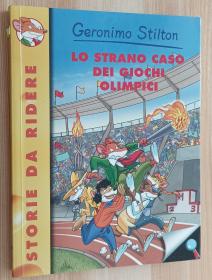 意大利语儿童小说 Lo strano caso dei Giochi Olimpici.  di Geronimo Stilton  (Autore), Cinzia Marrese (Illustratore), & 1 altro