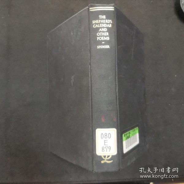 Everyman s Library No 879 EDMUND SPENSER The Shepherd s everyman-s-library-no-879-edmund-spenser-the-shepherd-s