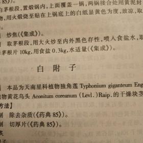 历代中药炮制法汇典.现代部分