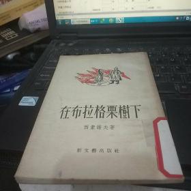 在布拉格栗树下   馆藏 1955年1版1印