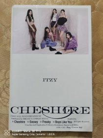 ITZY CHESHIRE写真 附光盘一张。