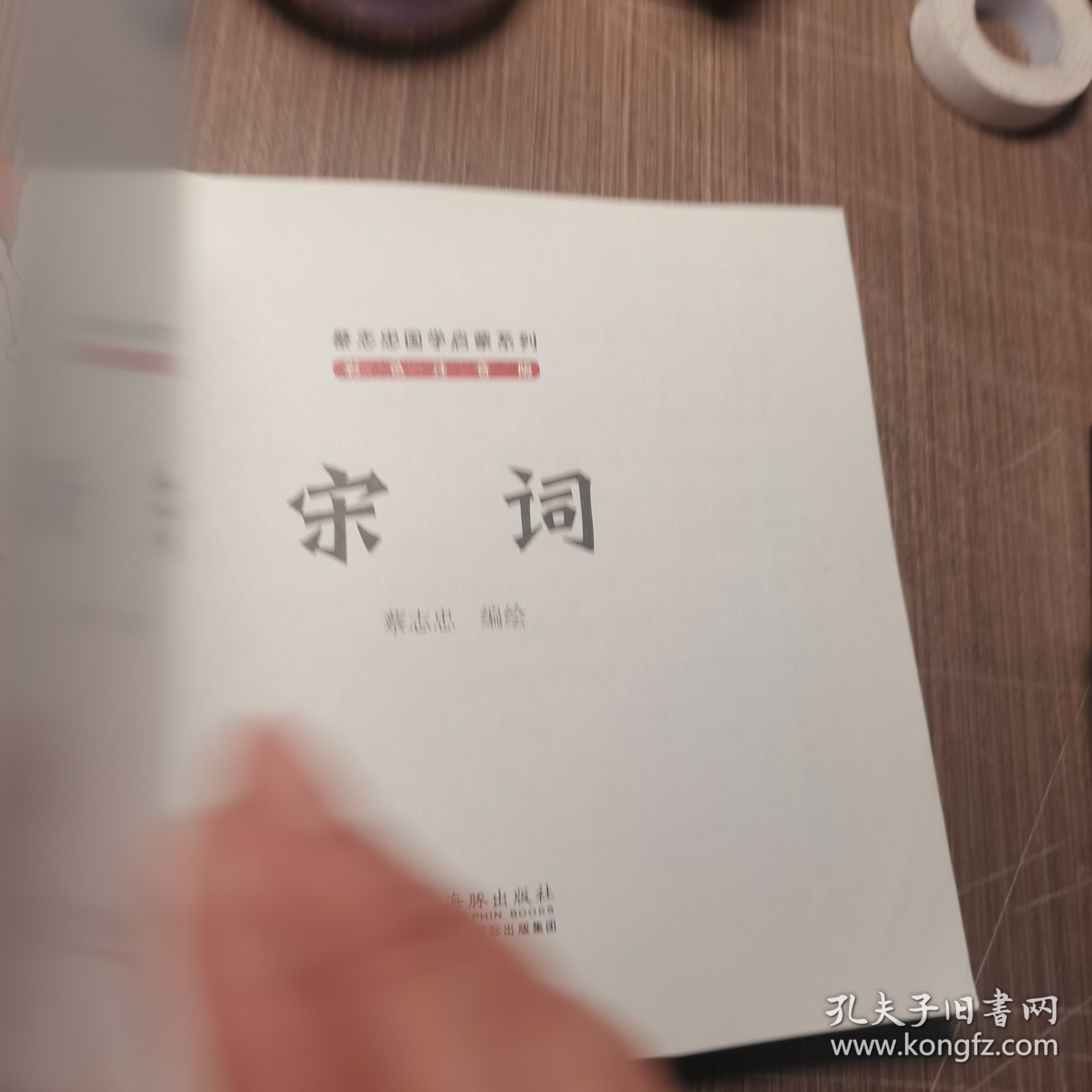 蔡志忠国学启蒙系列：宋词（彩色注音版）