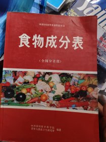 食物成分表:全国分省值