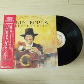 LP黑胶唱片 trini lopez 83年专辑 乡村民谣吉他男声 名曲名演唱