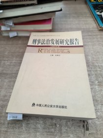 刑事法治发展研究报告（2004年卷）