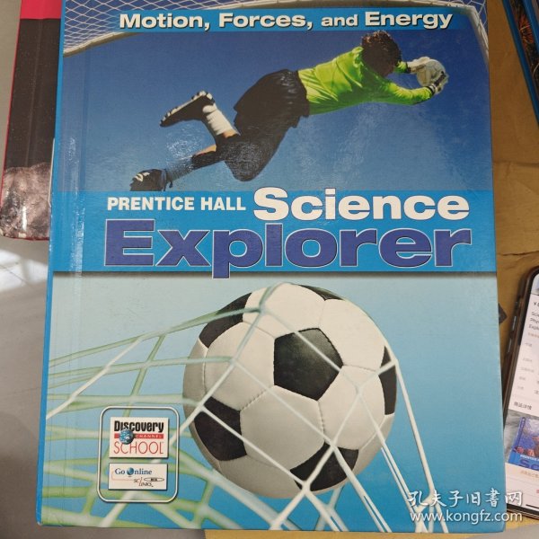 Motion, Forces, and Energy PRENTICE HALL Science Explorer 扉页有笔记