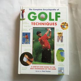 THE COMPLETE ENCYCLOPEDIA GOLF TECHNIQUES  高尔夫技术百科全书   精装  12开