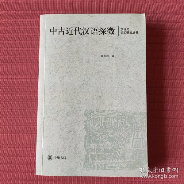 中古近代汉语探微：汉语史词汇研究丛书