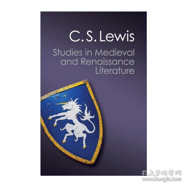 【预订】Studies in Medieval and Renaissance Literature