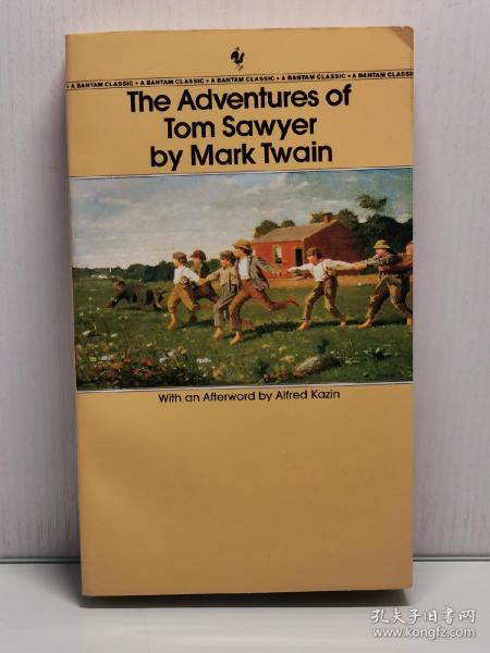 马克·吐温 《汤姆索耶历险记》  The Adventures of Tom Sawyer by Mark Twain    [ Bantam Books 1981年版 ] （美国文学）英文原版书