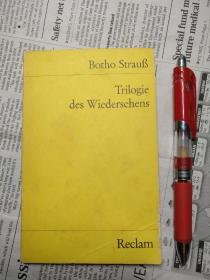 Trilogie des Wiedersehens Botho Straub 博托·斯特劳斯著作