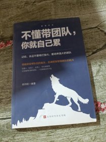 不懂带团队你就自己累。