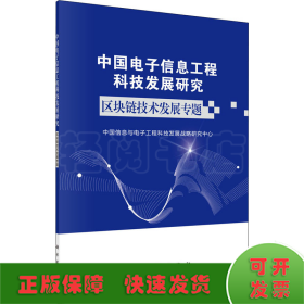 中国电子信息工程科技发展研究区块链技术发展专题