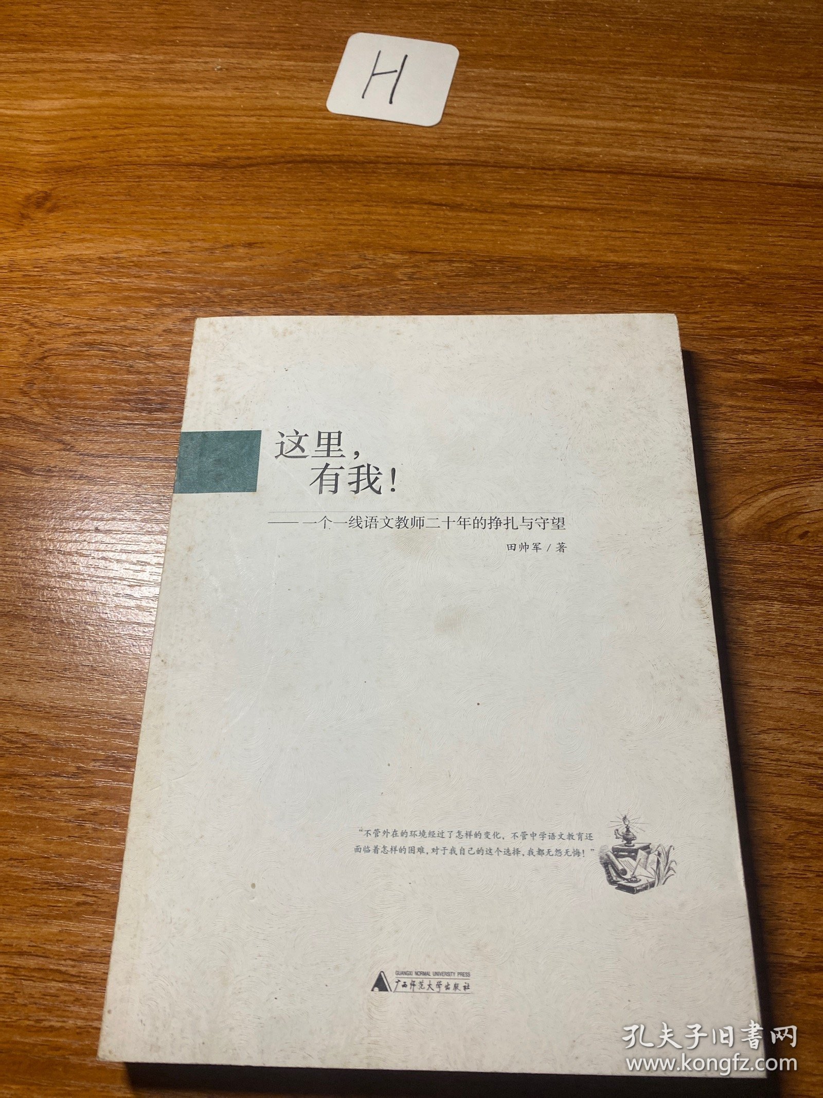 这里有我：一个一线语文教师二十年的挣扎与守望