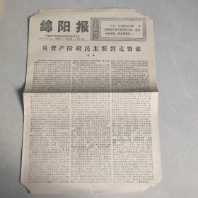 绵阳报1976年3月4日（老报纸 生日报