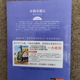 木偶奇遇记 美绘插图版 教育部“语文课程标准”推荐阅读 名词美句 名师点评 中小学生必读书系