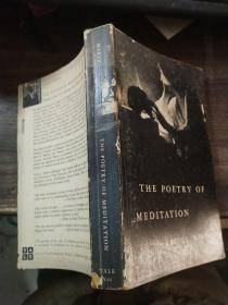 The Poetry Of Meditation: A Study In English Religious Literature Of The Seventeenth Century