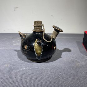 宋代吉州窑文房水滴，造型独特保存完好