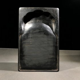歙砚长方形款:傅以渐
