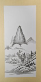 仿古山水卡纸小品（3）