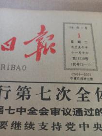 宁夏日报（1991年1月