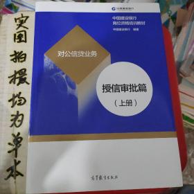 对公信贷业务授信审批篇上册。