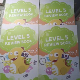 VIPKID LEVEL 5 REVIEW BOOK 1-4合售
